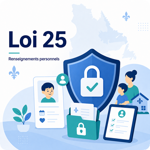 Loi 25 et garderies : comment protéger les renseignements personnels